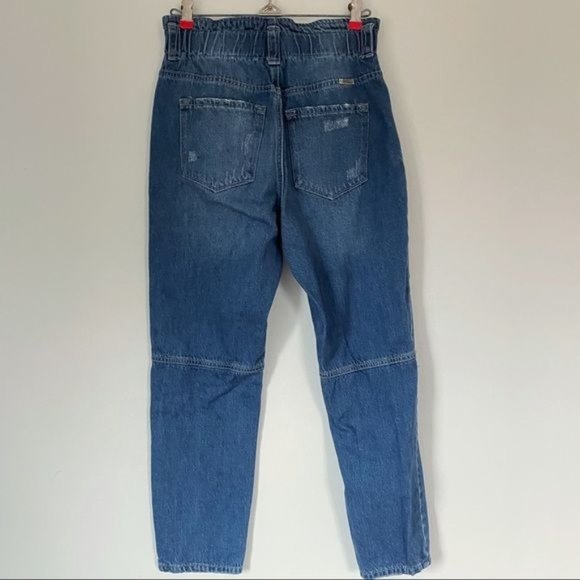 Kancan Bronte Ultra High Rise Paperbag Mom Jeans Size 26 - Picture 9 of 14